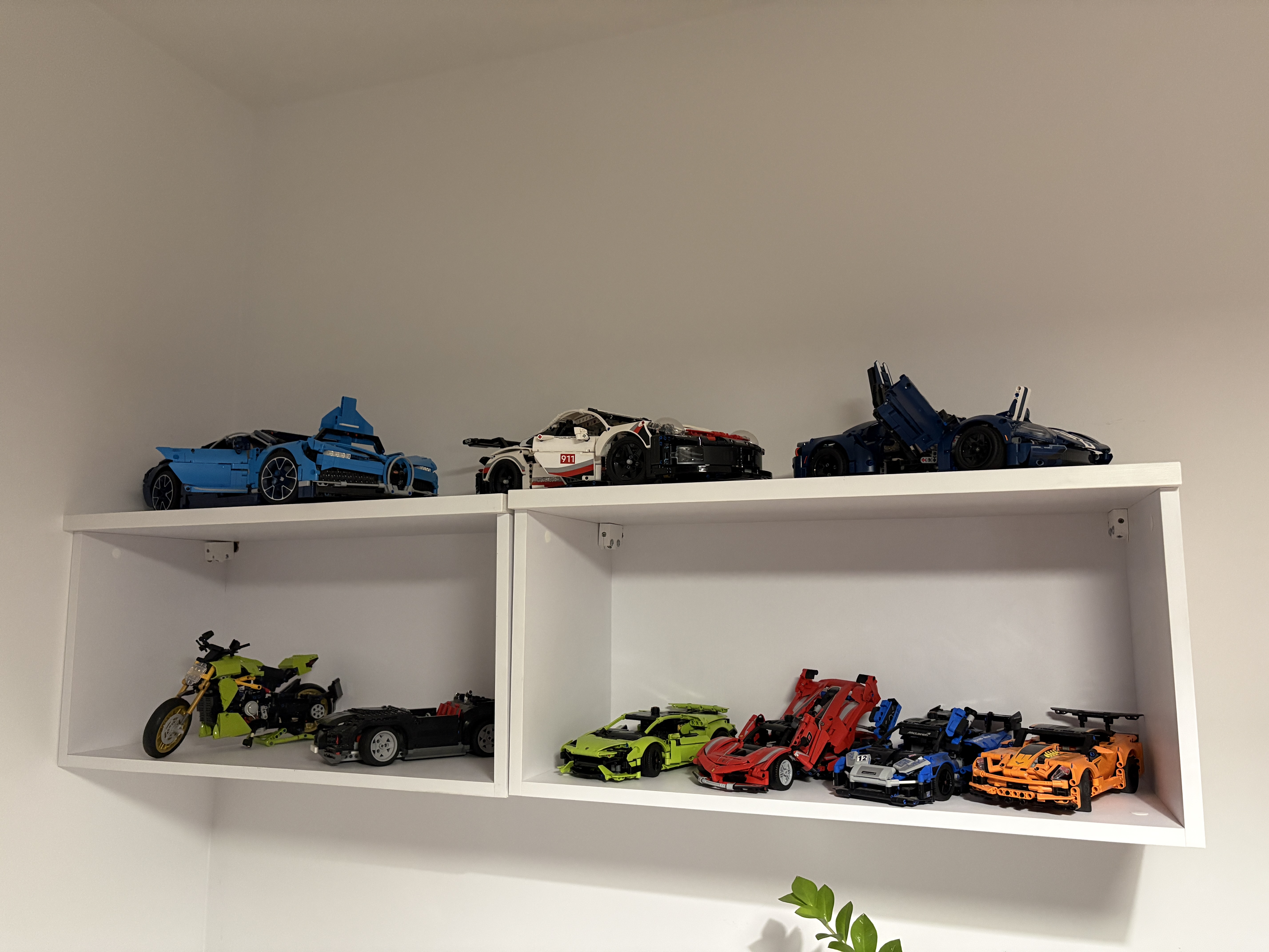 Szafka wisząca na lego - półka na klocki lego bądź ludziki LEGO
